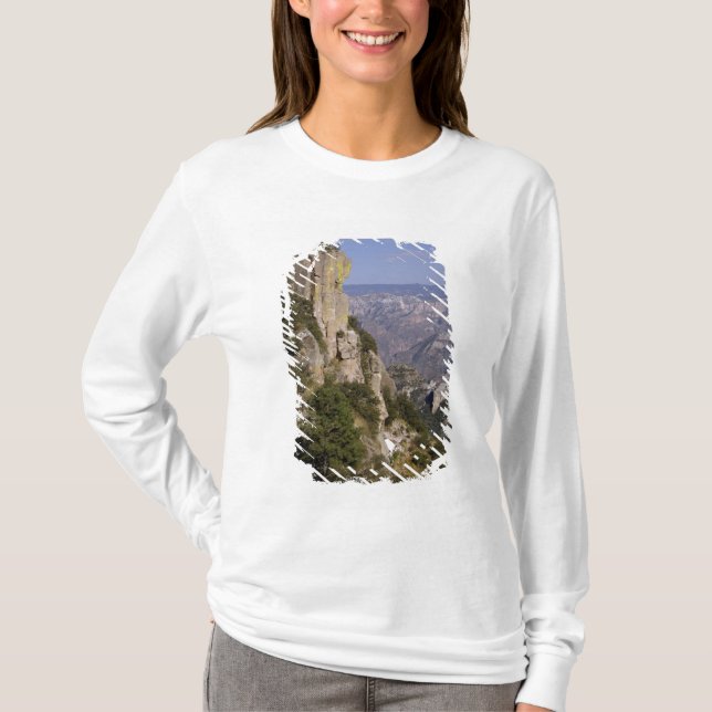 Camiseta México, estado de Chihuahua, Canyon de cobre. O (Frente)