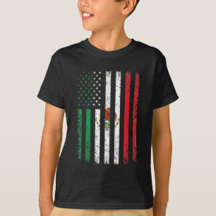 Camiseta México Flag Gift 4 de julho EUA Mexicano