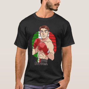 Camiseta México Flag Vintage Latino Boxing Mexicano Boxing