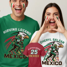 Mexico Football Eagle National Pride Action Art