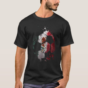 Camiseta México: Gráfico de Futebol México Bandeira Esporte