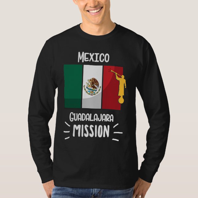Camiseta Mexico Guadalajara Mormon LDS Mission Missionary (Frente)
