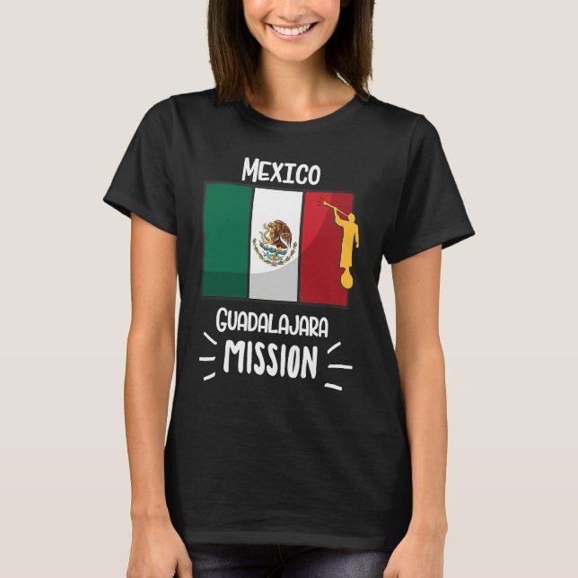 Camiseta Mexico Guadalajara Mormon LDS Mission Missionary (Frente)
