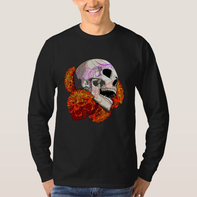 Camiseta mexico Halloween (Frente)