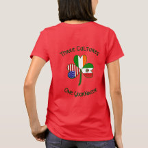 México Irlanda EUA Bandeira Trevo Personalizar Mul