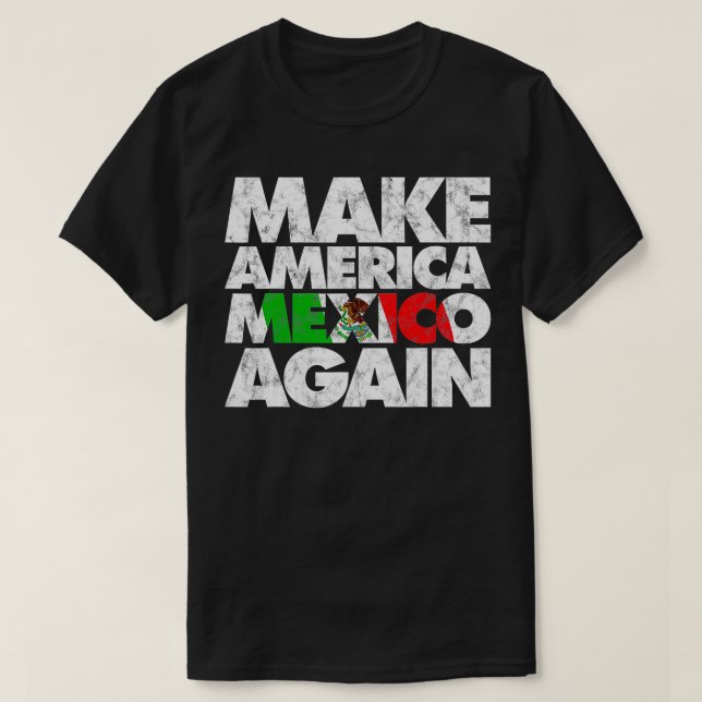 Camiseta México: Mama do Orgulho Mexicano (Frente do Design)