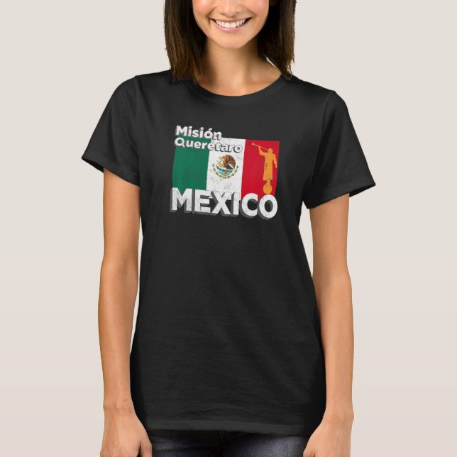 Camiseta Mexico Merida LDS Mission Missionary Premium (Frente)