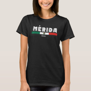 Camiseta México Mérida México Bandeira Mexicana