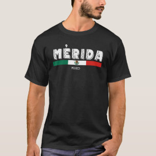 Camiseta México Mérida México Bandeira Mexicana