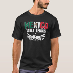 Camiseta México - Mesa de suporte à Tênis Ping no México