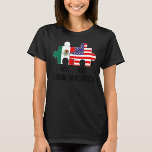 Camiseta México: Metade dos Estados Unidos da América Metad