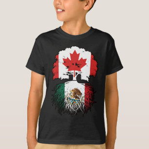 Camiseta México, México, Canadá, Canadá, Sinalizador de Raí