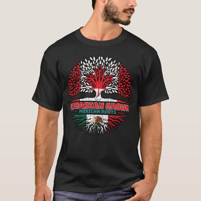 Camiseta México, México, Canadá, Canadá, Sinalizador de Raí (Frente)