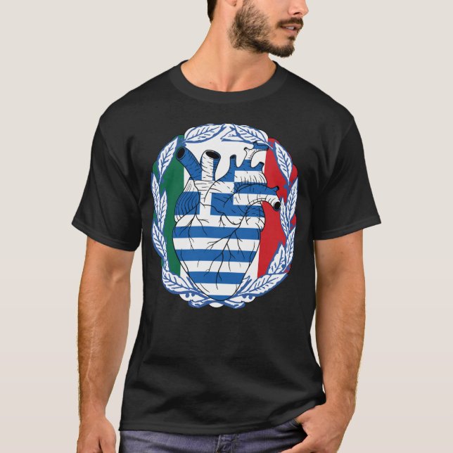 Camiseta México México Independência Grega Grécia Grega (Frente)