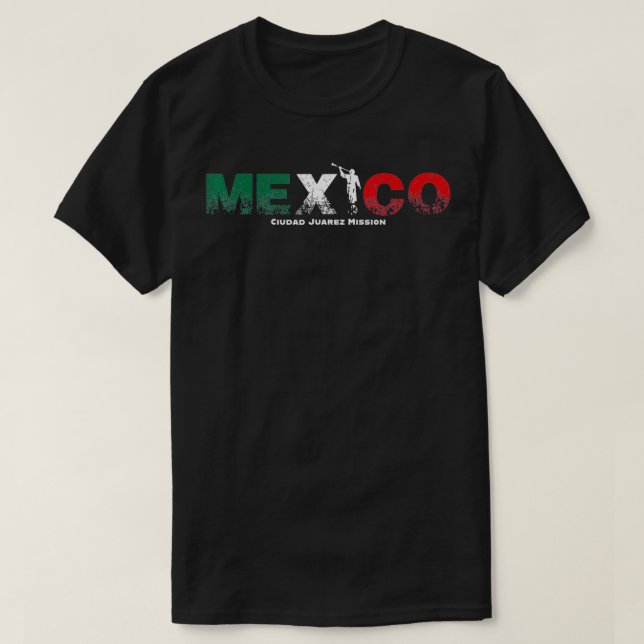 Camiseta México Missão Ciudad Juarez (Frente do Design)