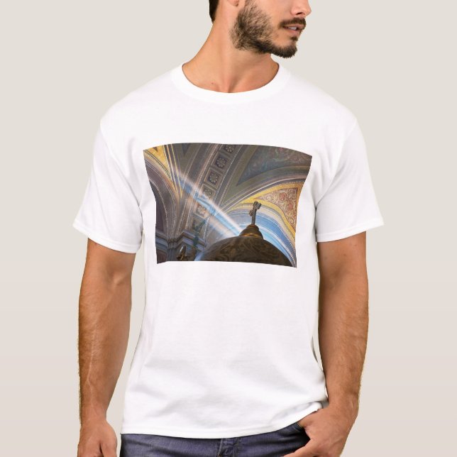 Camiseta México, Morelia. Raios de sol penetram o interior (Frente)