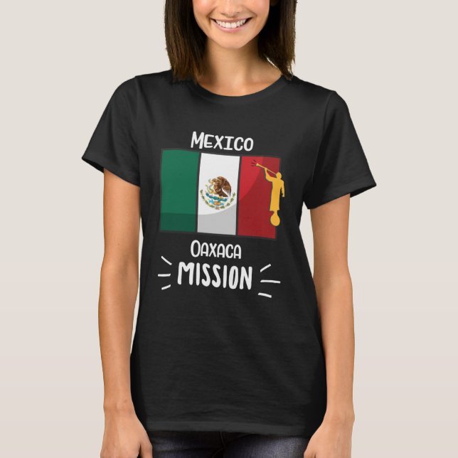 Camiseta Mexico Oaxaca Mormon LDS Mission Missionary (Frente)