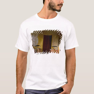Camiseta México, Oaxaca, Sol da tarde ilumina varanda de