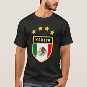Camiseta México Pocket Jersey - Bandeira do futebol mexican