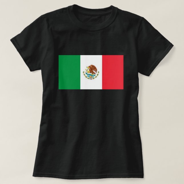 Camiseta Mexico Pride #3 Women's T-Shirt (Frente do Design)