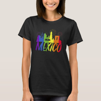 Camiseta Mexico Pride Skyline  Pride Parade Mexico