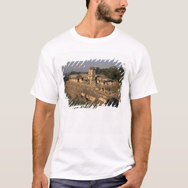 Camiseta México, Província de Chiapas, Palenque, Palácio (Frente)