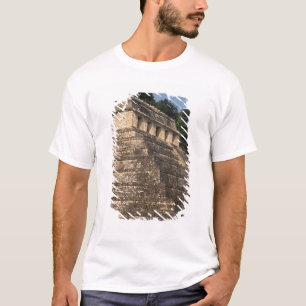 Camiseta México, província de Chiapas, Palenque. Templo de