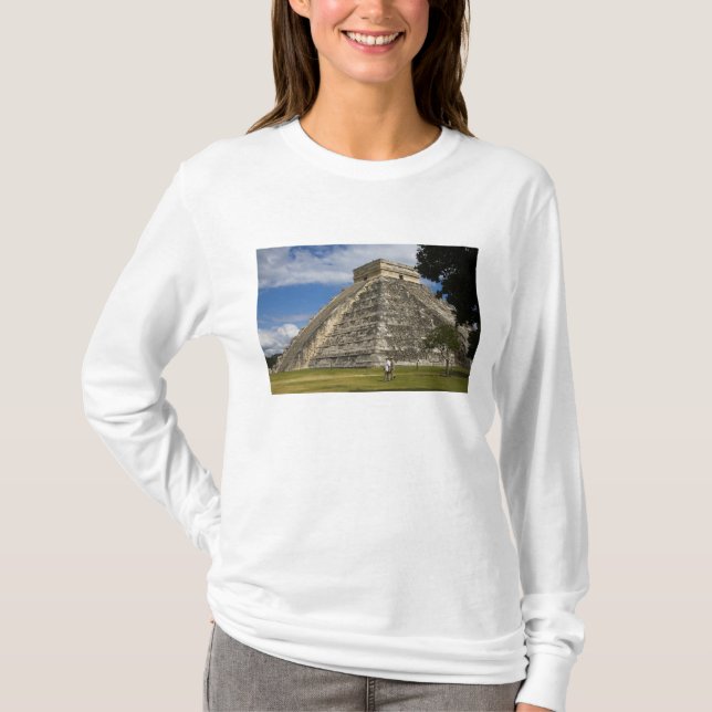 Camiseta México, Quintana Roo, perto de Cancun, Chichen 6 (Frente)