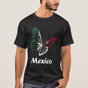 Camiseta México Raízes México Orgulho Mexicano Bandeira do