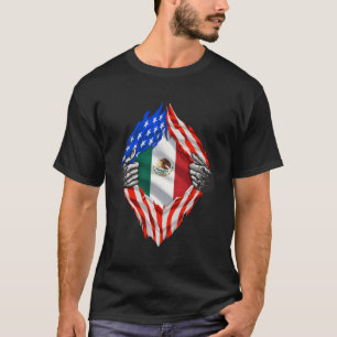 Camiseta México Raja Bandeira Patriótica Orgulho do Patrimô