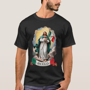 Camiseta México San Judas Tadeo Segura Bandeira do México C