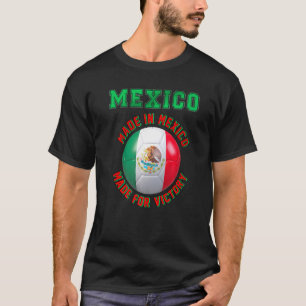 Camiseta México: Slogan para fãs do chá de futebol mexicano