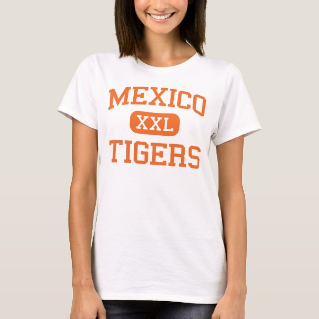Camiseta México - tigres - segundo grau - México New York (Frente)