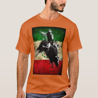 Camiseta México, Touro-Vidro Para Cavaleiros Ranchos Mexica
