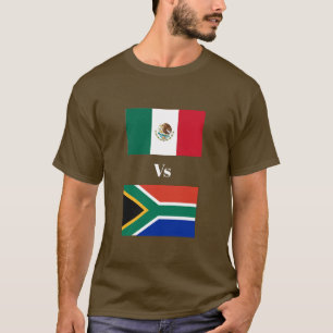 Camiseta México Vs África do Sul