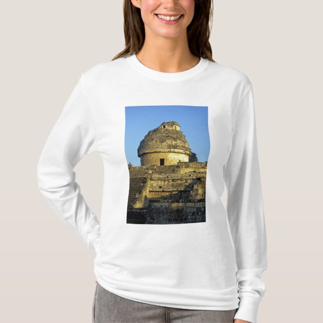 Camiseta México, Yucatan. Caracol: astronômica (Frente)