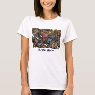 Camiseta Mexilhões sob o oceano