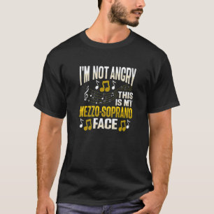 Camiseta Mezzo-Soprano Voice Design para um Membro do Coro