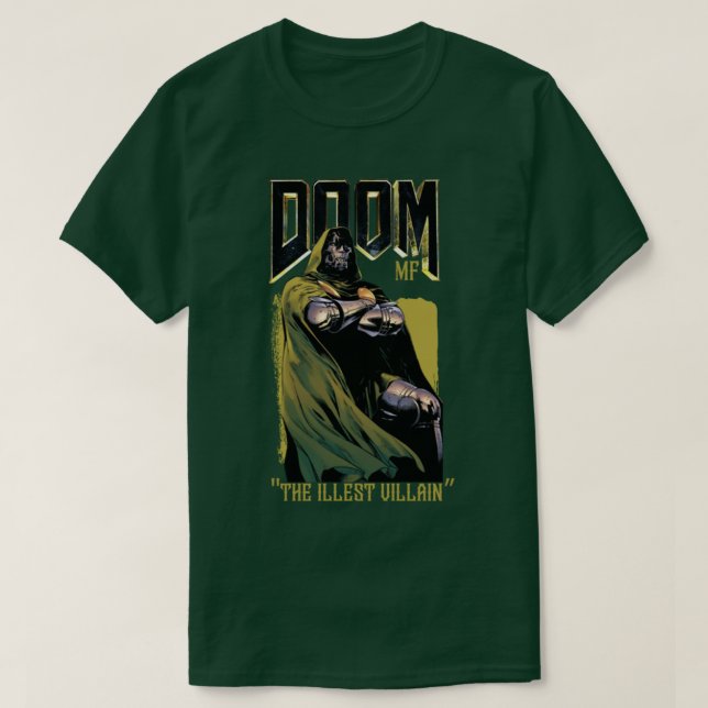 Camiseta mf doom (Frente do Design)