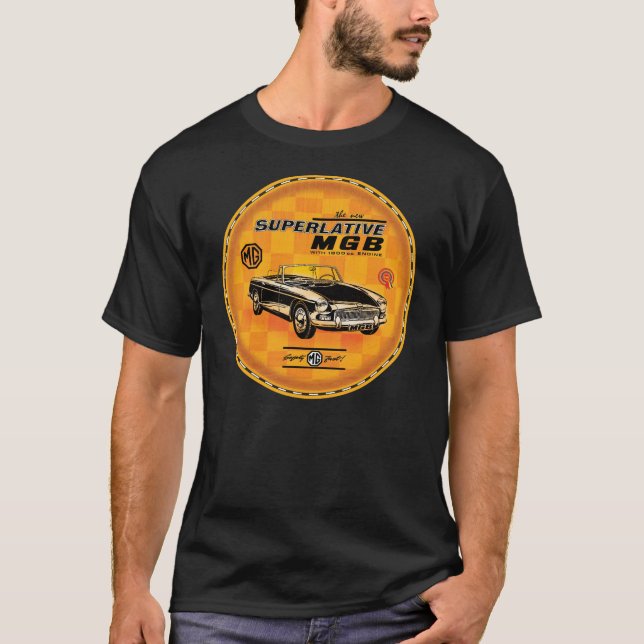 Camiseta Mgb, o carro superlativo (Frente)