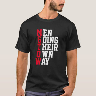 Camiseta MGTOW - Homens que vão sua própria maneira
