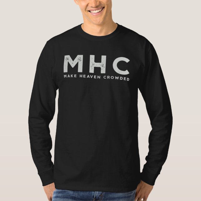 Camiseta MHC Make Heaven Crowded Retro Feel Christian for M (Frente)