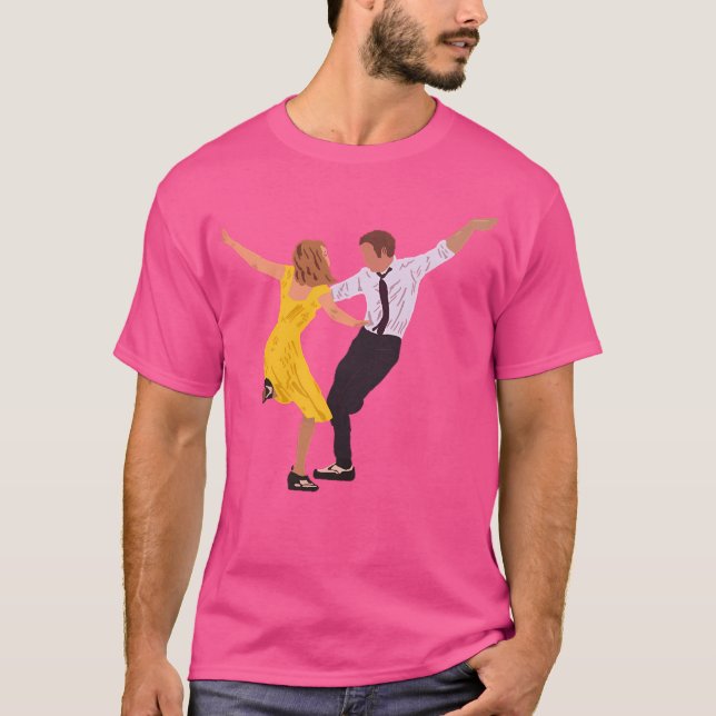 Camiseta Mia E Sebastian Tap Dance (Frente)
