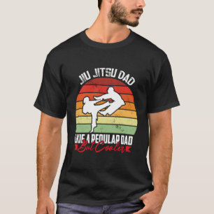 Camiseta Mial Jiu Jitsu Pai Como Um Pai Regular Mas