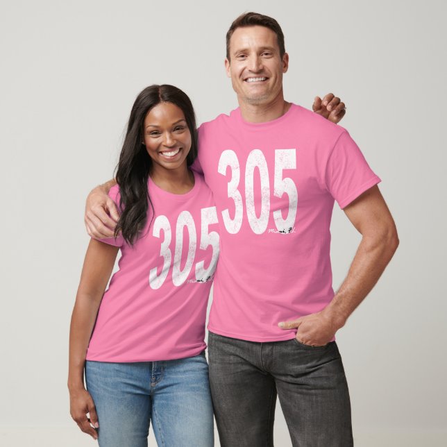 Camiseta Miami 305 em dificuldades (Unissex)