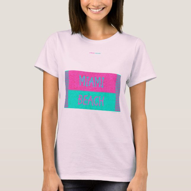 CAMISETA MIAMI BEACH (Frente)