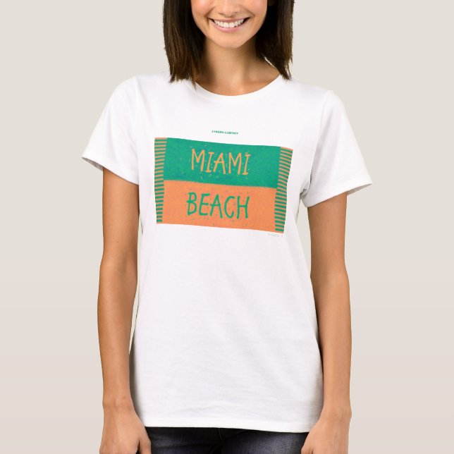 CAMISETA MIAMI BEACH (Frente)