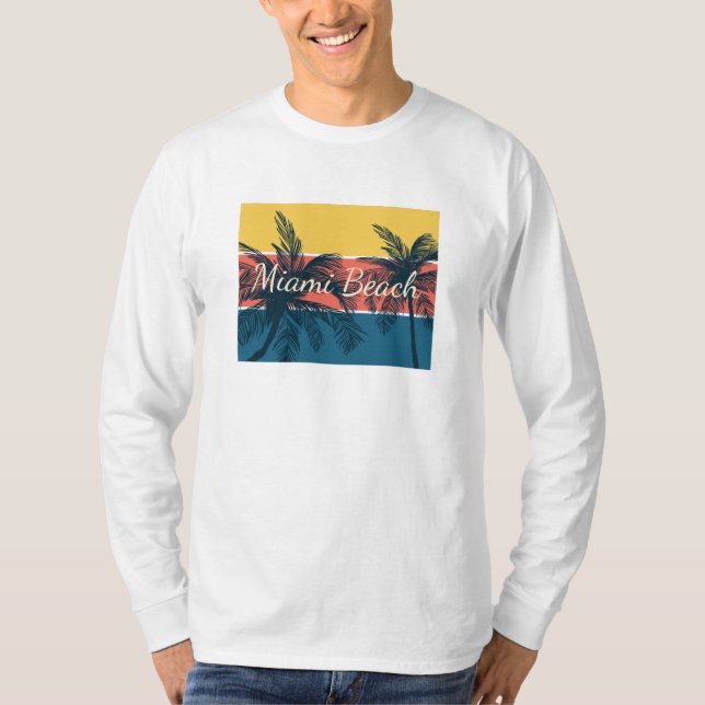 Camiseta Miami Beach (Frente)
