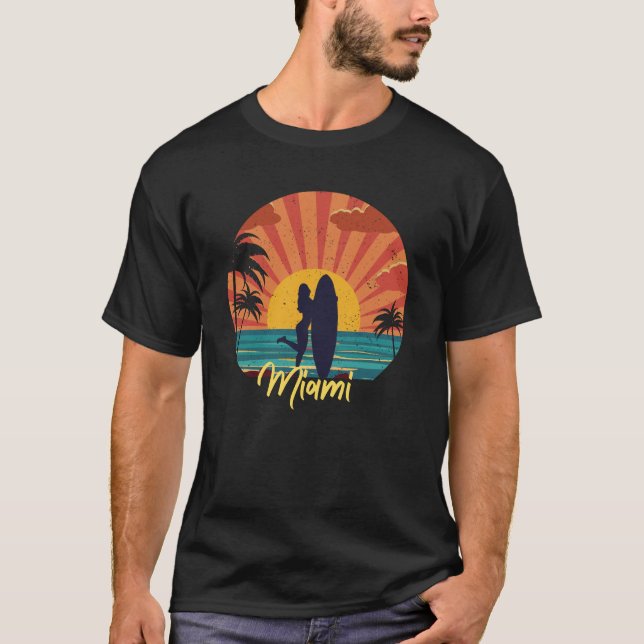 Camiseta Miami Beach (Frente)