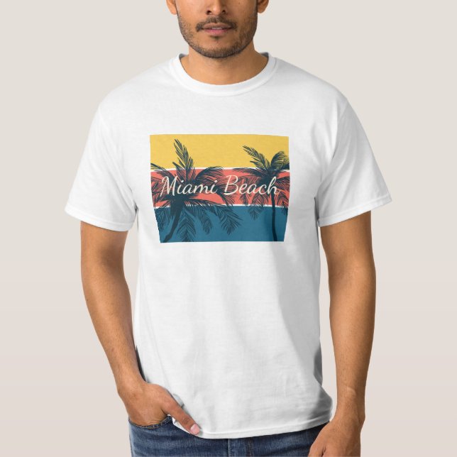 Camiseta Miami Beach (Frente)